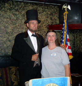 Cleaning Lady and Abe